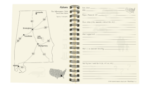 Let's Go See All 50!, Visiting the 50 States Journal