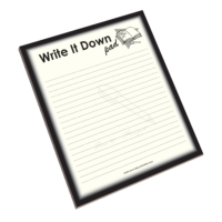 Write It Down Notepad