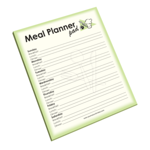 Meal Planner Notepad
