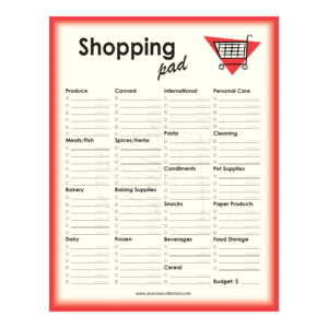 Shopping Notepad