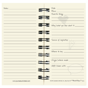 A Few of My Favorite Things Journal