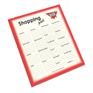 NP-425 Shopping Notepad
