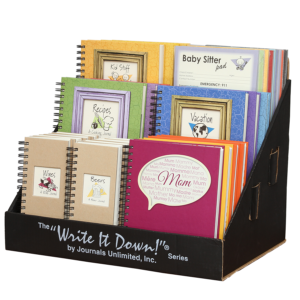 themed guided journal display