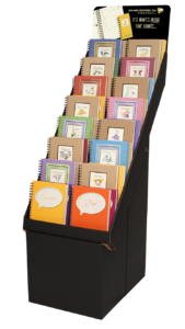 themed guided journal display