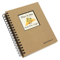 When I'm Gone My Info Wishes & Thoughts Journal