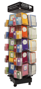 Journals Unlimited spinner display