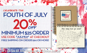 Visiting all 50 States Journal