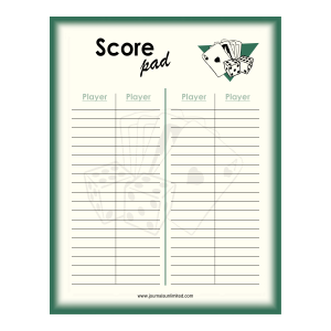 Score Pad