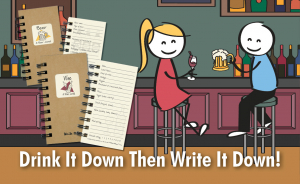 Beer and wine mini journals slideshow slide